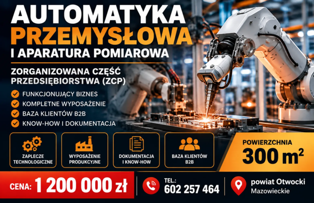 Funkcjonujący biznes – automatyka przemysłowa i aparatura pomiarowa, ZCP