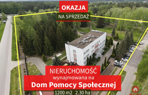 Nieruchomość z domem opieki