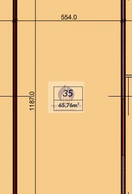 Bielany: lokal magazynowy 67,66m2 do wynajęcia