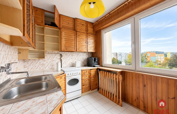 3 pokoje, 58,6 m² | Dwustronne mieszkanie