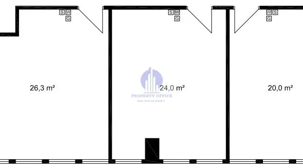 Warszawa Ursynów : lokal biurowy 70,30 m2 do wynajęcia