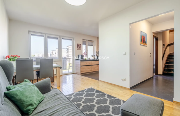 Duże dwupoziomowe mieszkanie|5 pokoi| 88,8 m2|