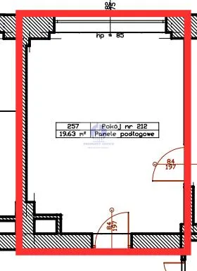 Mokotów: lokal biurowy 19,63m2 do wynajęcia