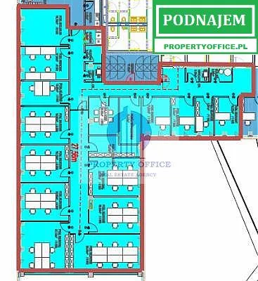 Mokotów: lokal biurowy do podnajmu