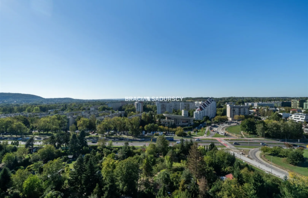 Bronowice Salwator Tower 13 piętro widok balkon