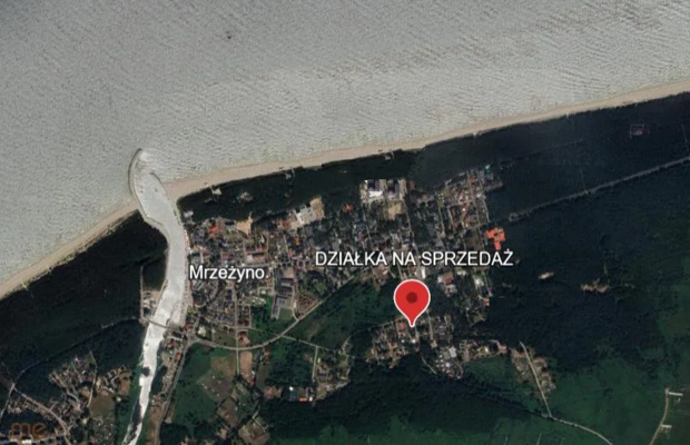 Działka pod usługi turystyczne, Mrzeżyno