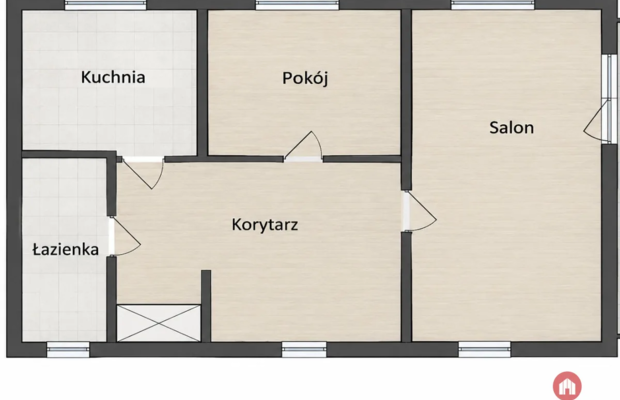 Na sprzedaż 2-pokojowe mieszkanie 36 m² Suwałki