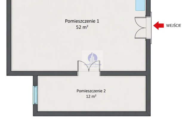 Śródmieście: lokal biurowo-usługowy 64 m2 do wynajęcia