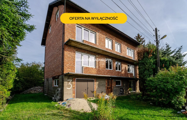 budynek| 409,95 m² |  działka 1056 m² | inwestycja
