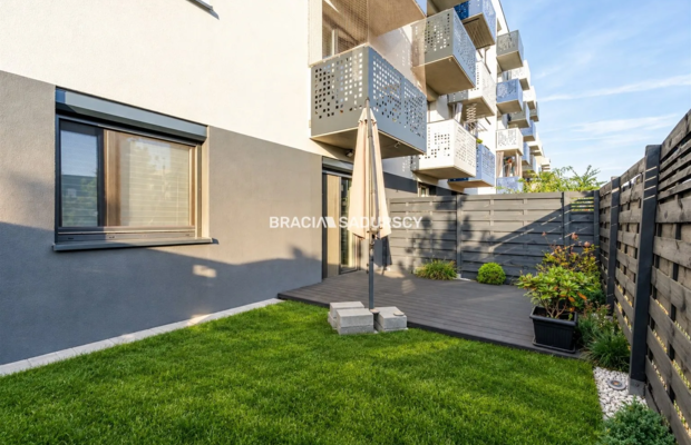 2 pokoje|46,15 m²|ogródek|garaż podziemny|2023r