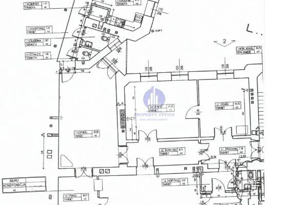 Śródmieście: lokal biurowy 201,14m2 do wynajęcia