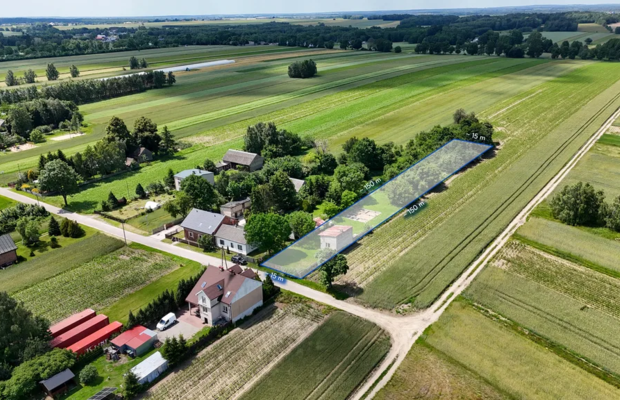 Iwanowice-Naboków | Działka z rozpoczętą budową