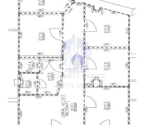 Mokotów: lokal handlowo-usługowy o pow. 64,90 m2 do wynajęcia