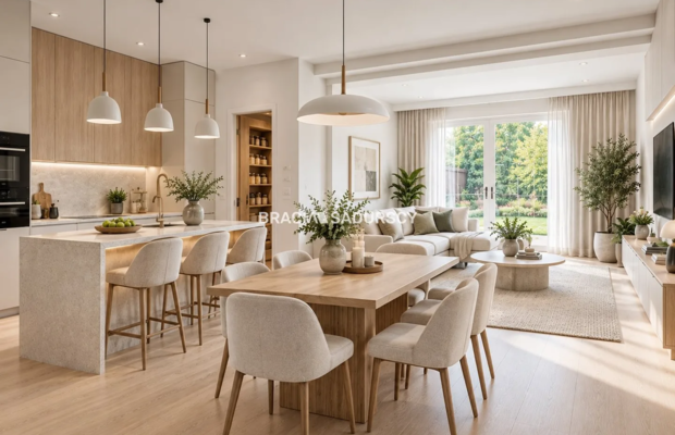 Dom 300 m² | Pół bliźniaka | Stan deweloperski