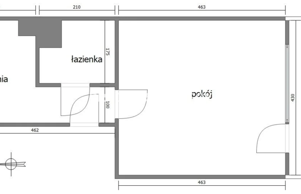 Kawalerka z osobną kuchnią - ul. Strzelców.
