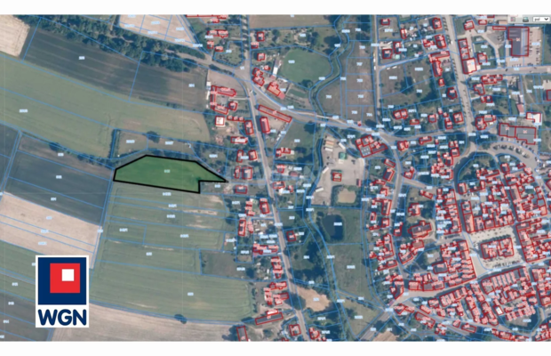 Gołaszyn, gm Nowe Miasteczko, działka 6200 m2 z warunkami zabudowy na 3 domy.  
  
Na sprzedaż działka nr 345 o powierzchni 620