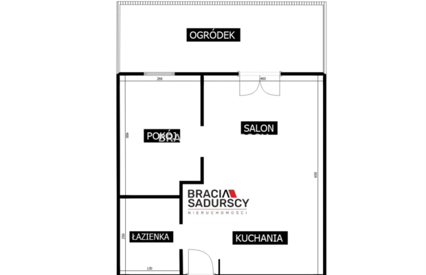 36,5m2, Prandoty, ogródek, garaż, Śródmieście 