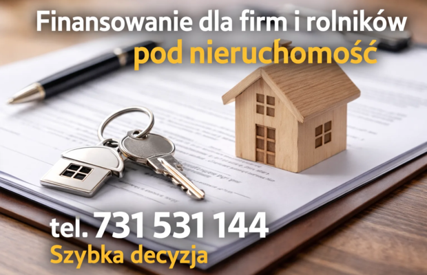 Pożyczka pod zastaw nieruchomosci bez BIK-decyzja w 24 h