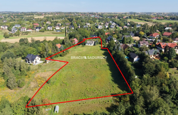 Brzozówka, gm. Zielonki 1,1ha + media