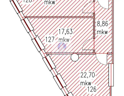 Śródmieście: lokal biurowy 75,25 m2 na wynajem