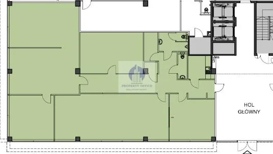 Wola: lokal biurowy 290m2 do wynajęciq