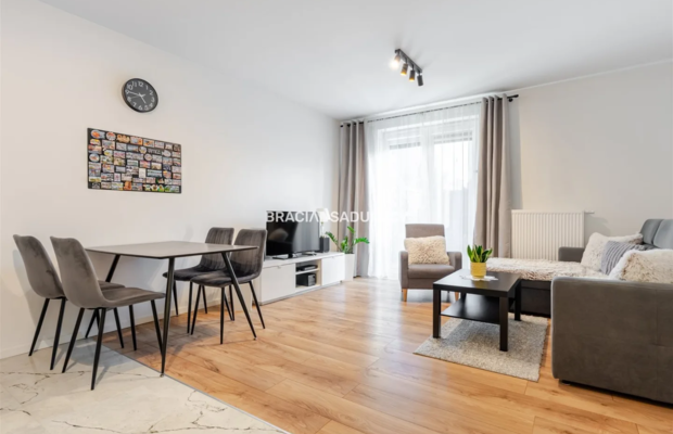 2 pokoje|46,15 m²|ogródek|garaż podziemny|2023r