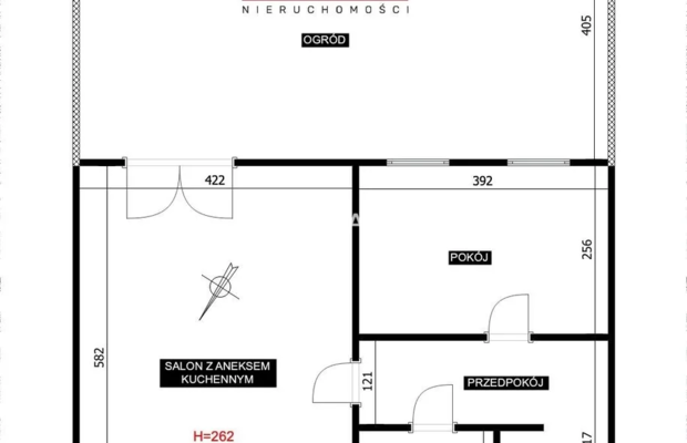 2 pokoje|46,15 m²|ogródek|garaż podziemny|2023r