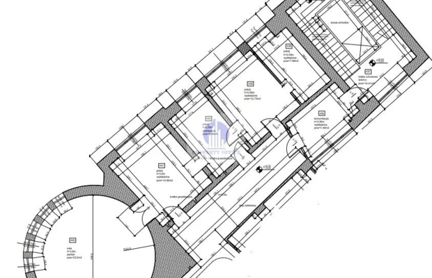 Śródmieście: lokal biurowy 160,83 m2 na wynajem