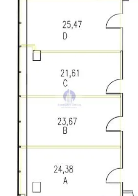 Śródmieście: lokal biurowy 95,13 m2 do wynajęcia