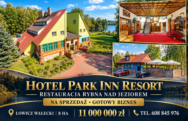 Hotel Park Inn Resort & Fish Restaurant nad jeziorem