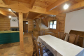 Piękny dom z bali przy lesie, w górach, dz.5799 m2