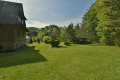 Piękny dom z bali przy lesie, w górach, dz.5799 m2