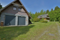 Piękny dom z bali przy lesie, w górach, dz.5799 m2