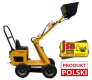 MINI ŁADOWARKA KOŁOWA Z PROSTYM RAMIENIEM MS-L113FS JSB - PL - NOWE 2025 - Prosto od Producenta JSB POLSKA -