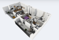 Apartament, 4 pokoje, loggia + blkon, Widzew