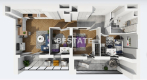 Apartament, 4 pokoje, loggia + blkon, Widzew