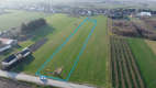 Działka rolno-budowlana 0,62 ha w Gołębiu k/Puław.