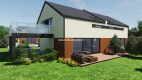 Domy Bliźniaki 131 m2w otulinie lasu Michałowice 