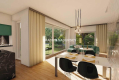 Nowoczesny dom z zielonej okolicy 150m2