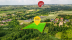 Działka jednorodzinno - usługowa / uzbrojona 