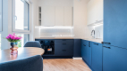 Nowoczesny apartament z balkonem i parkingiem.