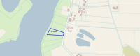 Działka z linią brzegową jeziora 4200 m2!