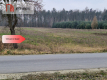 Działka budowlana ze ścianą lasu