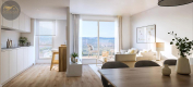 Gotowy penthouse 500 m od plaży w miasteczku Dénia