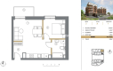 41m2 2pok + balkon / winda 