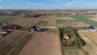 Działka budowlana Sieciechowice blisko Krakowa / Iwanowic. Piękna, widokowa działka o wymiarach 35,7 m szerokości (front) i 42,