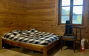 Drewniany dom premium nad stawem | 1 ha | Sauna |