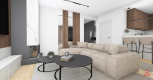 Apartament z antresolą
