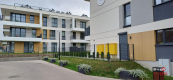 Apartament z antresolą i tarasem na dachu .