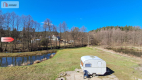 Dom w budowie nad rzeką dz. 2924 m²  Natura 2000